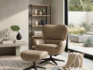 Jolie Swivel Glider & Ottoman Product Image